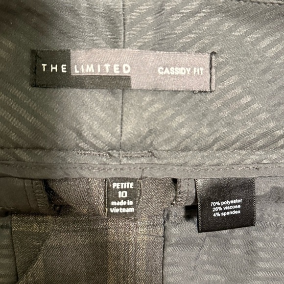 Gently Worn The Limited Charcoal Checkered Trousers - Picture 2 of 3